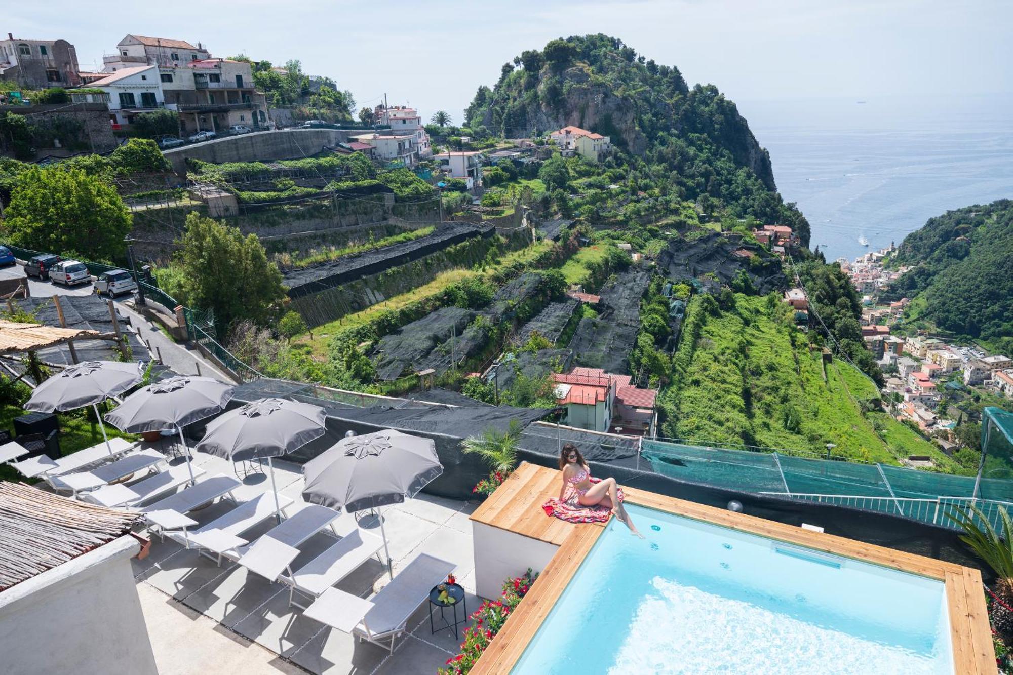 Amalfi Sky View Villa Scala Exteriör bild