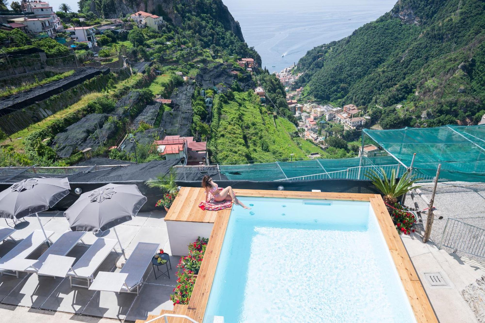 Amalfi Sky View Villa Scala Exteriör bild